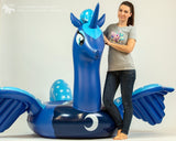 Reach for the Moon - inflatable pony float