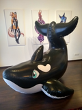 Inflatable Orca Whale by Dirty Bird