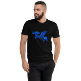 Fitted T-shirt - "Luna" by Stormblaze-Pegasus