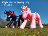 Spring Lily - the inflatable floral unicorn