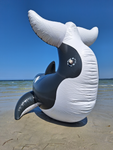 Inflatable Orca Whale by Dirty Bird