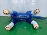 Factory sample - transparent blue horse