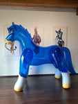 Inflatable Horse by Arin