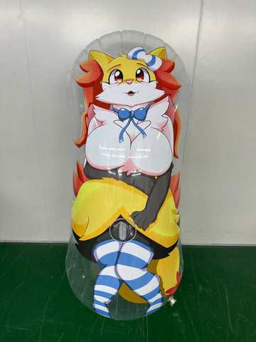 IN STOCK Inflatable body pillow - Braxy by DrgnAlexia