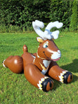 Flausi - the lewd inflatable reindeer