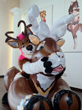 Flausi - the lewd inflatable reindeer