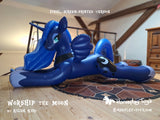 Worship the Moon - inflatable pony by Kilian