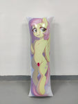 Inflatable body pillow - Fluttershy by Fensu