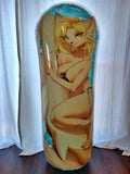 Inflatable body pillow - Blanche by KittellFox