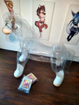 Inflatable Crystal German Heavy Warmblood horse
