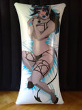 Overstock inflatable body pillow - Devil Girl by Dirty Bird