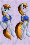 Littlepip by 10Art1 - classic daki or inflatable body pillow