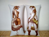 Inflatable body pillow - Rhiannon by Myke Greywolf