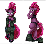 Inflatable body pillow - Tempest Shadow by Pridark