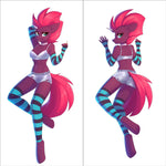 Inflatable body pillow - Anthro Tempest Shadow by Fensu