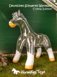 Inflatable Crystal German Heavy Warmblood horse