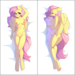 Inflatable body pillow - Anthro Fluttershy by Fensu