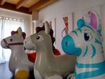 Magical Stable - inflatable hopper animals by Arin