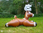 Flausi - the inflatable reindeer
