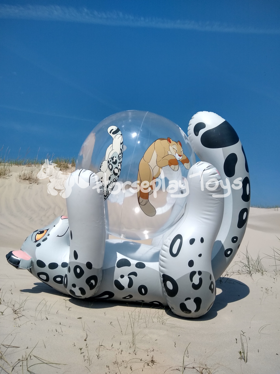 Inflatable Snow Leopard by Lizet – Horseplay Toys